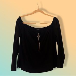 Cute black top